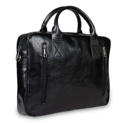 Torba skórzana Pavone Nero Sorrento 2355 BL czarna. Czarne torby na laptopa Pavone Nero. Za 719.99 zł.