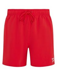 Reebok Szorty kąpielowe "Yale" w kolorze czerwonym rozmiar: S. Czerwone krótkie spodenki sportowe Reebok, s, bez wzorów, z materiału. Za 52.99 zł.