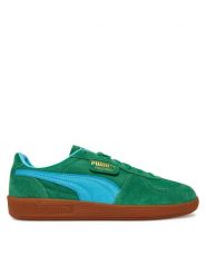Puma Sneakersy Palermo Vintage Update 401364 01 Zielony. Zielone buty sportowe casual Puma, bez wzorów, z materiału, bez zapięcia. Za 269.99 zł.