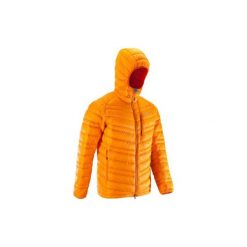 Kurtka alpinistyczna puchowa Alpinism Light męska. Brązowe kurtki SIMOND, m, bez wzorów, z materiału, bez kaptura. Za 299.99 zł.