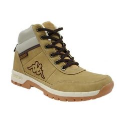 Buty zimowe męskie, Kappa Bright Mid Light. Czarne buty do biegania Kappa, na zimę, bez wzorów, bez zapięcia, trekkingowe. W wyprzedaży za 159.00 zł.