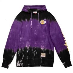 Bluza z kapturem Los Angeles Lakers Tie Dye. Bluzy z kapturem Mitchell & Ness, m, bez wzorów, z materiału, z kapturem. Za 420.00 zł.