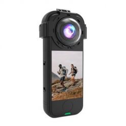 Obudowa ochronna obiektywu ze szkłem hartowanym Puluz dla Insta360 X4 Air. Brązowe zegarki sportowe PULUZ. Za 109.00 zł.