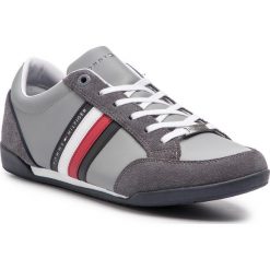 Sneakersy TOMMY HILFIGER - Corporate Material Mix Cupsole FM0FM02046 Steel Grey 039. Buty sportowe casual marki Tommy Hilfiger. Za 449.00 zł.