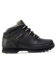 Timberland Trapery Euro Sprint Hiker TB0A2DUH001 Czarny. Czarne trapery Timberland, z nubiku, bez zapięcia. Za 619.99 zł.
