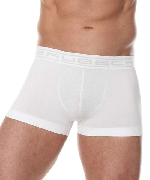 Bokserki męskie bawełniane Brubeck shortbox. Zielone bokserki Brubeck, m, bez wzorów, z bawełny. Za 32.99 zł.