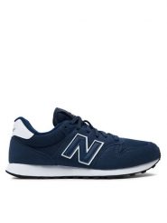 New Balance Sneakersy GM500EN2 Granatowy. Niebieskie buty sportowe casual New Balance, bez wzorów, z materiału, bez zapięcia. Za 299.99 zł.