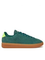 Adidas Sneakersy Advantage 2.0 JH6112 Zielony. Zielone buty sportowe casual Adidas, bez wzorów, ze skóry, bez zapięcia. Za 239.99 zł.