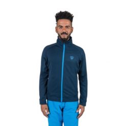 Polar zapinany na zamek błyskawiczny Rossignol Blackside. Niebieskie bluzy z polaru Rossignol, m, bez wzorów, z polaru, narciarskie. Za 557.15 zł.