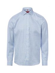 Finshley & Harding koszula biznesowa Mężczyźni Slim Fit Bawełna niebieski, 41. Niebieskie koszule Finshley & Harding, m, bez wzorów, z bawełny, bez kołnierzyka, bez ramiączek. Za 199.95 zł.