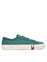 Tommy Hilfiger Tenisówki Archive Vulc EM0EM01760 Zielony. Zielone trampki Tommy Hilfiger, m, bez wzorów, bez zapięcia. Za 369.99 zł.