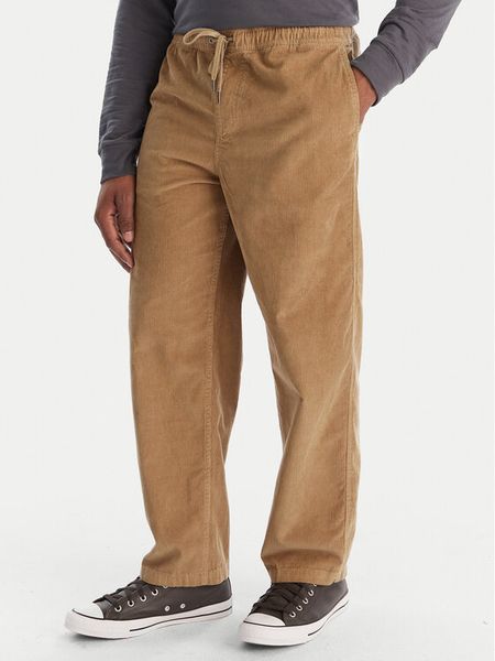 Billabong Spodnie materiałowe Larry Cord EBYNP00111 Brązowy Regular Fit. Brązowe spodnie materiałowe Billabong, l, bez wzorów, z materiału. Za 159.99 zł.