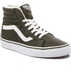 Sneakersy VANS - Sk8-Hi Reissue VN0A2XSBUCH1 (Leather/Fleece) Olive Ni. Buty sportowe casual Vans. W wyprzedaży za 319.00 zł.