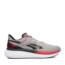 Sneakersy Reebok. Szare buty do biegania Reebok, bez wzorów, bez zapięcia, do biegania. Za 249.99 zł.