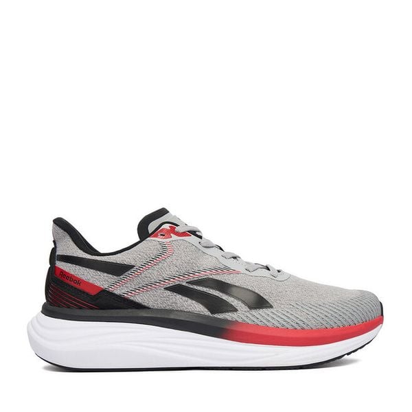 Sneakersy Reebok. Szare buty do biegania Reebok, bez wzorów, bez zapięcia, do biegania. Za 249.99 zł.