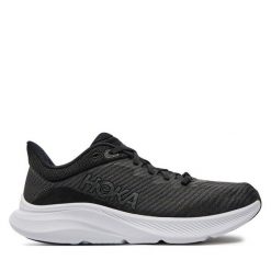 Buty do biegania Hoka. Czarne buty do biegania HOKA, bez wzorów, bez zapięcia, do biegania. Za 399.99 zł.