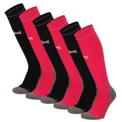 Skarpety kompresyjne do biegania Xtreme, 6 par, Multi Różowy. Czerwone skarpety XTREME SOCKSWEAR, bez wzorów. Za 225.99 zł.