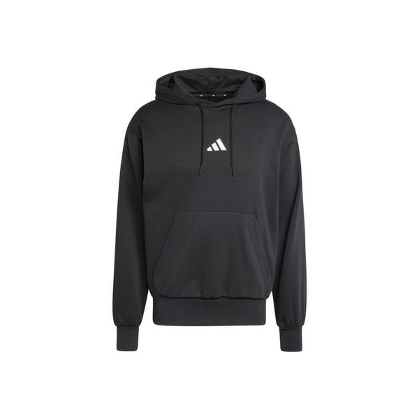 Bluza Męska Z Kapturem adidas Sportowa Dresowa Treningowa Hoodie roz. M. Czarne bluzy z kapturem Adidas, bez wzorów, z bawełny, bez ramiączek. Za 181.99 zł.