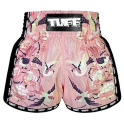 Spodenki treningowe TUFF Pink Birds and Roses. Czerwone krótkie spodenki sportowe TUFF, bez wzorów. Za 149.00 zł.