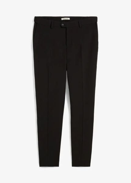 Spodnie garniturowe modułowe, slim hit. Czarne garnitury bonprix, m, bez wzorów. Za 147.99 zł.
