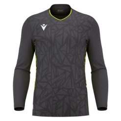 Koszulka bramkarska z długim rękawem Macron Corvus Eco. Szare bluzki z długim rękawem Macron, m, bez wzorów, z tkaniny, bez kołnierzyka, bez ramiączek. Za 311.50 zł.