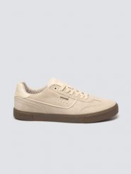 Sneakersy męskie beżowe TT174094 801. Brązowe buty sportowe casual BIG STAR, bez wzorów, z gumy, z okrągłym noskiem, bez zapięcia. Za 149.99 zł.