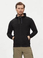 CMP Bluza 32D8077 Czarny Regular Fit. Czarne bluzy CMP, m, bez wzorów, z bawełny, bez kaptura. Za 149.99 zł.
