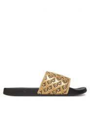 EA7 Emporio Armani Klapki 7X000109 AF15125 PC001 Złoty. Żółte klapki EA7 Emporio Armani, z tworzywa sztucznego. Za 249.99 zł.