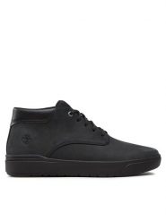 Timberland Trzewiki Seneca Bay Lthr Chukka TB0A5S5M0151 Czarny. Czarne botki sznurowane Timberland, bez wzorów, z nubiku, bez obcasa, bez zapięcia. Za 489.99 zł.