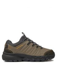 Skechers Trekkingi Dynamite At 237615 Zielony. Zielone buty trekkingowe Skechers, bez wzorów, z nubiku, bez zapięcia. Za 229.99 zł.