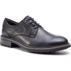 Półbuty JOSEF SEIBEL - Oscar 05 36705 768 100 Schwarz. Czarne eleganckie półbuty marki Josef Seibel, bez wzorów, z materiału. W wyprzedaży za 169.00 zł.