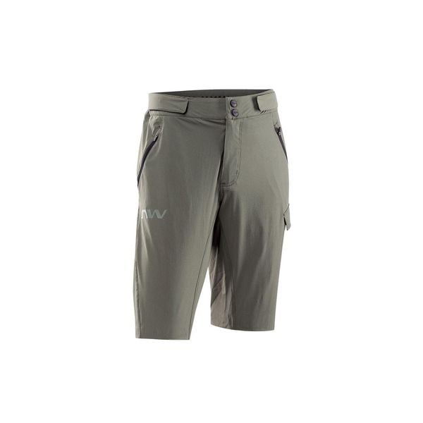 Spodenki rowerowe męskie NORTHWAVE EDGE Baggy. Zielone spodenki rowerowe Northwave, m, bez wzorów, rowerowe. Za 195.00 zł.