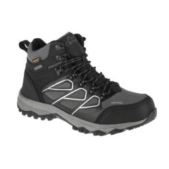 Buty trekkingowe męskie Campus Kamet High. Czarne trekkingi Campus, bez wzorów, z gumy, bez zapięcia. Za 299.99 zł.
