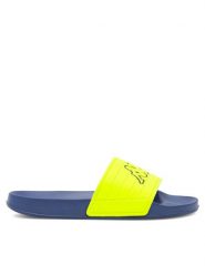 Kappa Klapki LOGO NOLES 361F2UW-A8S Żółty. Żółte klapki Kappa, ze skóry. Za 69.99 zł.