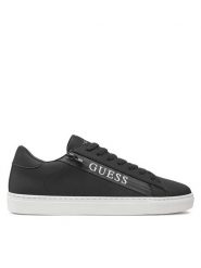 Guess Sneakersy Todi Iik FMFTOD ELE12 Czarny. Czarne buty sportowe casual Guess, z aplikacjami, ze skóry, bez zapięcia. Za 269.99 zł.