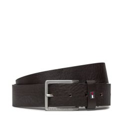 Pasek Męski Tommy Hilfiger. Brązowe paski Tommy Hilfiger, bez wzorów. Za 69.99 zł.