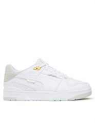 Puma Sneakersy Slipstream Bball 393266 06 Biały. Białe buty sportowe casual Puma, bez wzorów, ze skóry, bez zapięcia. Za 309.99 zł.