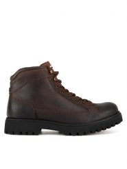 Hunter Trapery CHESTER-03 MI08 Brązowy. Brązowe trapery Hunter, ze skóry, bez zapięcia. Za 449.99 zł.