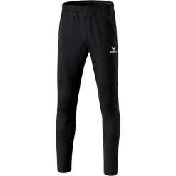 Spodnie treningowe męskie Erima Training Pants with calf insert 2.0. Czarne spodnie treningowe długie Erima, m, bez wzorów. Za 169.99 zł.