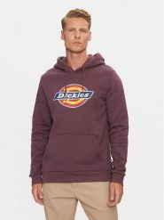 Dickies Bluza Icon Logo DK0A4XCB Fioletowy Regular Fit. Fioletowe bluzy Dickies, m, bez wzorów, z bawełny, bez kaptura. Za 219.99 zł.