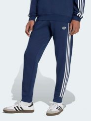 Adidas Spodnie dresowe w kolorze granatowym rozmiar: XXL. Niebieskie spodnie treningowe długie Adidas, xxl, bez wzorów, z dresówki. Za 189.95 zł.