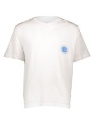 Jack & Jones Koszulka "Ornantucket" w kolorze białym rozmiar: M. Białe bezrękawniki Jack & Jones, m, bez wzorów, z bawełny, bez kołnierzyka, bez ramiączek. Za 39.99 zł.