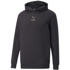 Bluza męska Puma Better Hoodie FL Pebble. Czarne bluzy Puma, m, bez wzorów, bez kaptura. Za 126.65 zł.