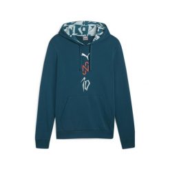 Bluza piłkarska z kapturem PUMA x NEYMAR JR Creativity PUMA. Niebieskie bluzy z kapturem Puma, m, bez wzorów, z kapturem. Za 184.48 zł.