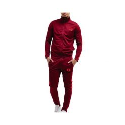 Dres sportowy Under Armour Emea. Czerwone komplety dresowe Under Armour, xs, bez wzorów, z dresówki, bez ramiączek. Za 322.50 zł.