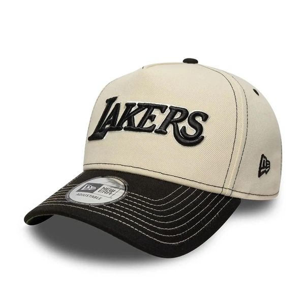 Czapka baseballowa Los Angeles Lakers New Era 9Forty City Icon. Białe czapki z daszkiem New Era, bez wzorów, z materiału. Za 233.99 zł.