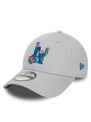 New Era Czapka z daszkiem Flower Icon 940 La Dodgers 60435114 Szary. Szare czapki z daszkiem New Era, bez wzorów, z materiału. Za 129.99 zł.