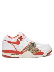 Nike Sneakersy Air Flight '89 Low Sp FD6475 101 Biały. Białe buty sportowe casual Nike, bez wzorów, ze skóry, bez zapięcia. Za 519.99 zł.