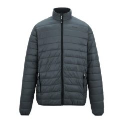 Kurtka puchowa Regatta Hillpack II. Szare kurtki Regatta, na wiosnę, bez wzorów, z puchu, bez kaptura. Za 159.99 zł.
