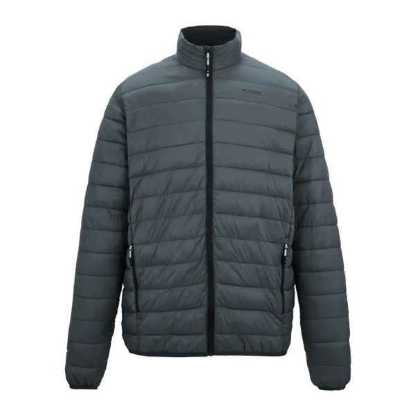 Kurtka puchowa Regatta Hillpack II. Szare kurtki Regatta, na wiosnę, m, bez wzorów, z materiału, bez kaptura. Za 127.99 zł.